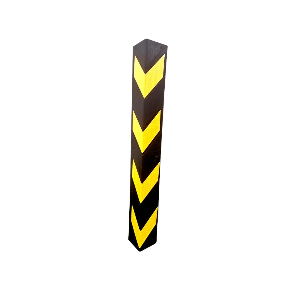 SECA-TRAC RUBBER CORNER PROTECTOR YELLOW/BLACK