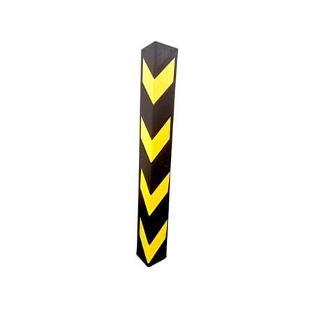 SECA-TRAC RUBBER CORNER PROTECTOR YELLOW/BLACK