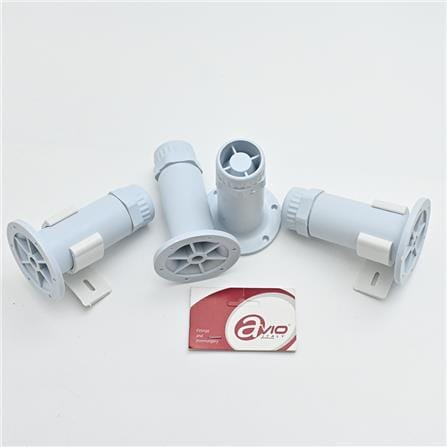 AVIO PVC KITCHEN LEG WITHOUT SCREW 4PCS 4INCH