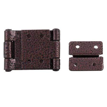 DOUBLE-HINGED HASP PMK 81-23 ANTIQUE COPPER