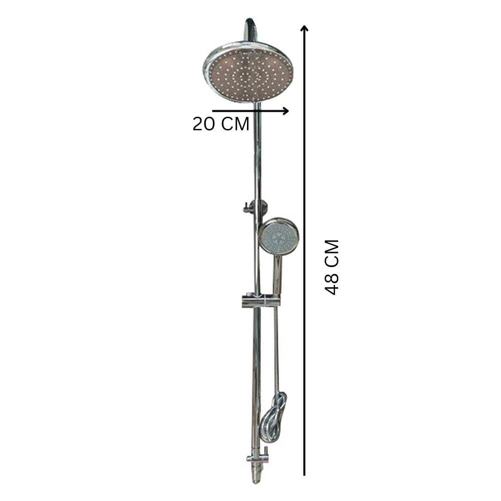 RAIN SHOWER BATHROOM RASLAND STAINLESS STEEL