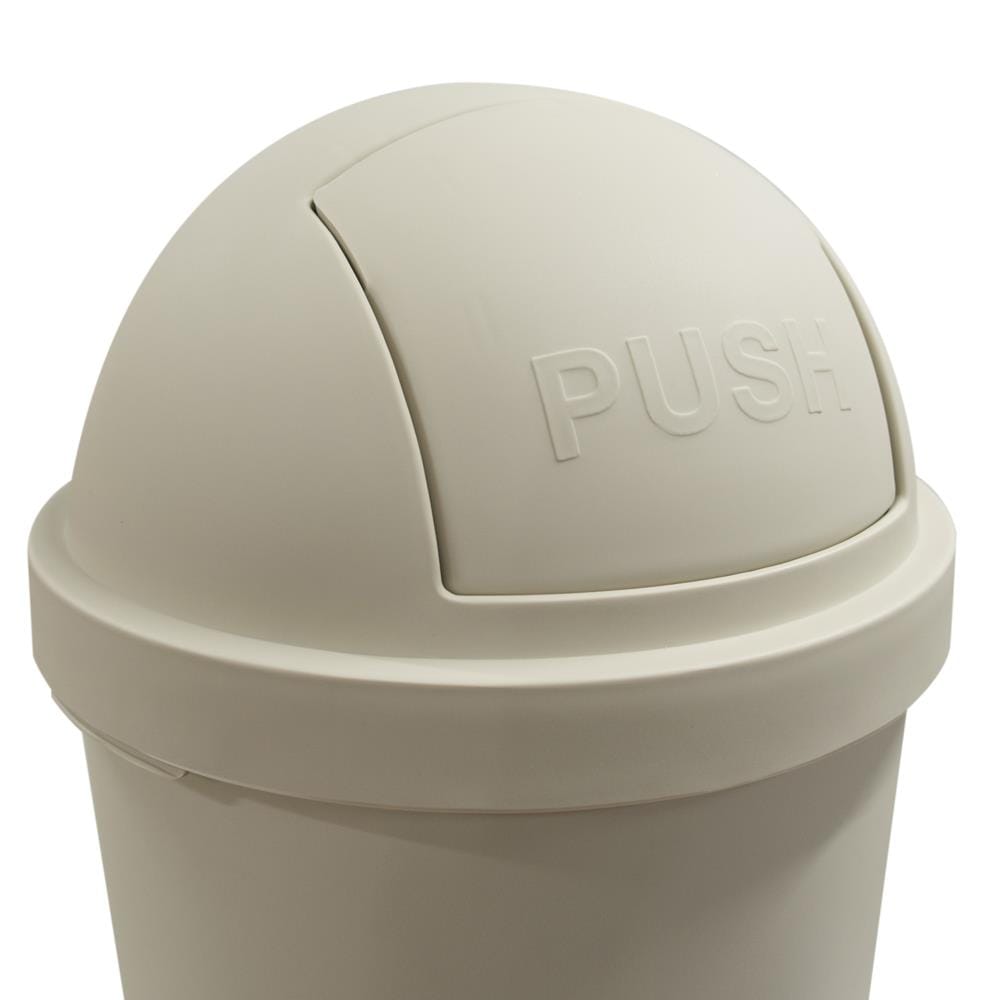 ROUND DUSTBIN UNI-WARE 35L BEIGE