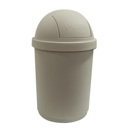 ROUND DUSTBIN UNI-WARE 35L BEIGE
