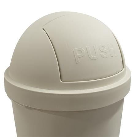 ROUND DUSTBIN UNI-WARE 35L BEIGE