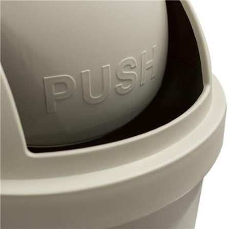 ROUND DUSTBIN UNI-WARE 35L BEIGE