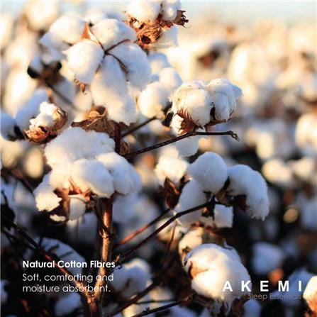 AKEMI PILLOW SLEEP ESSENTIAL COTTONFIL 48x71CM WHITE