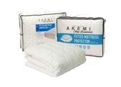AKEMI MATTRESS PAD SLEEP ESSENTIAL QUEEN WHITE