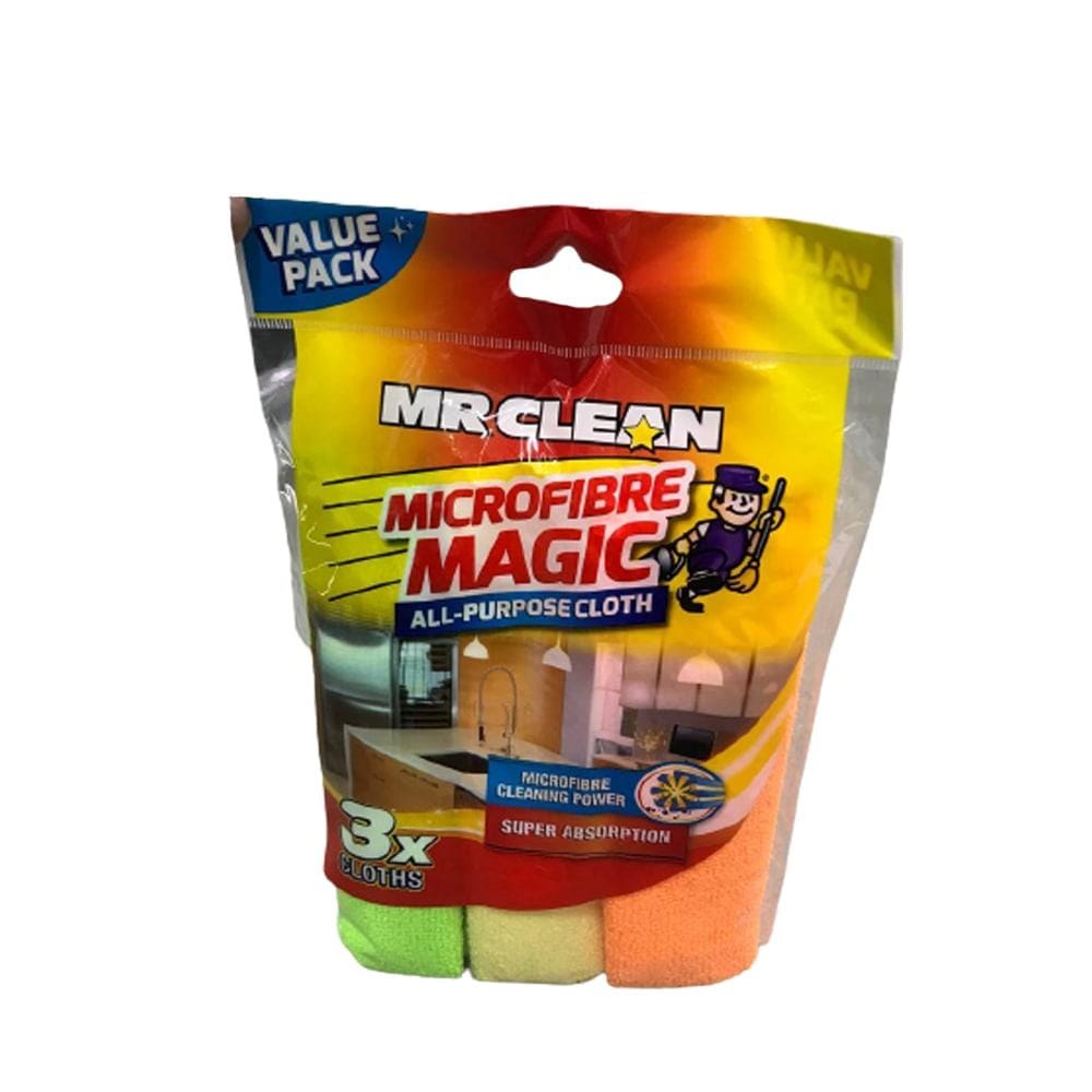 MR CLEAN MICROFIBRE CLOTH 30CMX30CM ABMH006