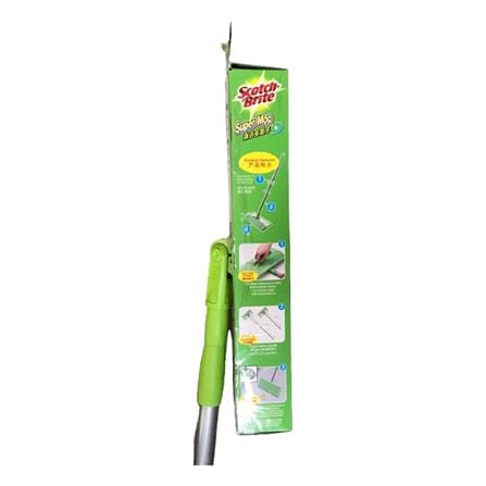 SCOTCH BRITE FLAT MOP WITH SCRAPPER SET