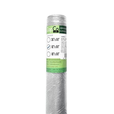 ALUMINUM INSECT SCREEN ZAPCO 42X84IN GREY
