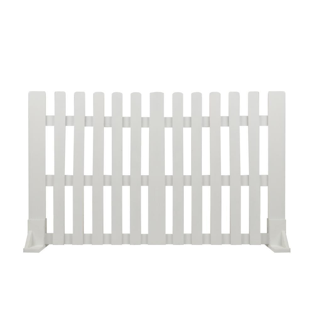 TENG WOODEN FENCE SPRING W100XH60CM WHITE