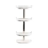 SUPER 4-TIER WALL SHELF SH-CSU-W04 WHITE (H70XW29.70XD14.80 CM)