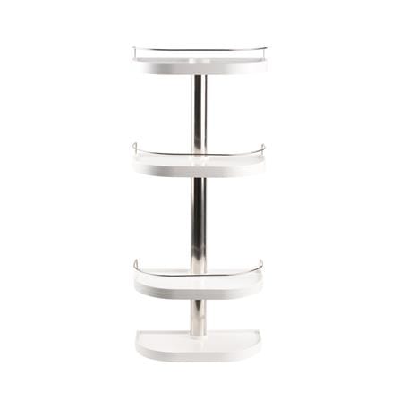 SUPER 4-TIER WALL SHELF SH-CSU-W04 WHITE (H70XW29.70XD14.80 CM)