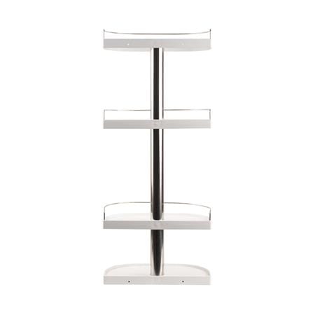 SUPER 4-TIER WALL SHELF SH-CSU-W04 WHITE (H70XW29.70XD14.80 CM)