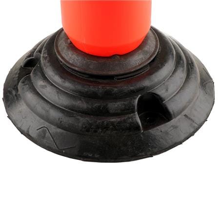TRAFFIC BALLARD RIGHT 80CM RED