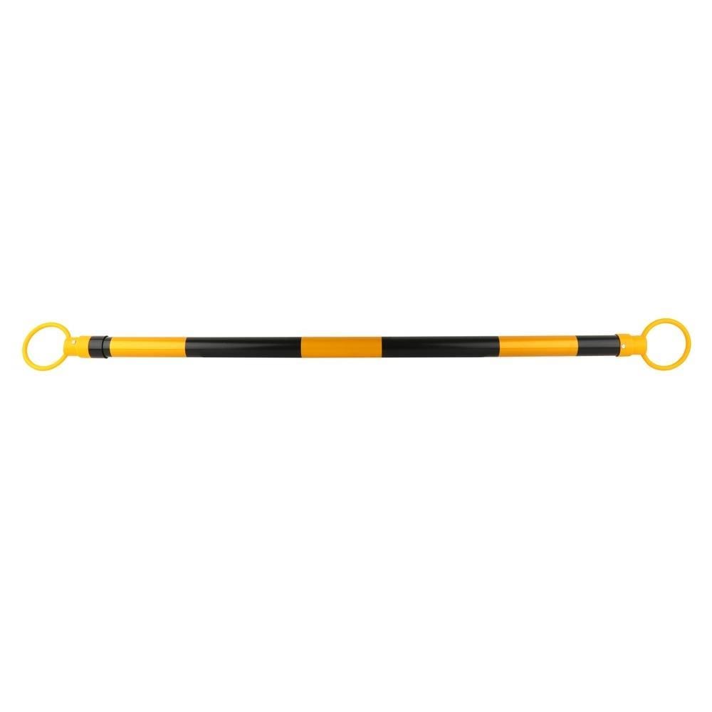 TRAFFIC BARRIER RIGHT 2M YELLOW/BLACK