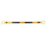 TRAFFIC BARRIER RIGHT 2M YELLOW/BLACK