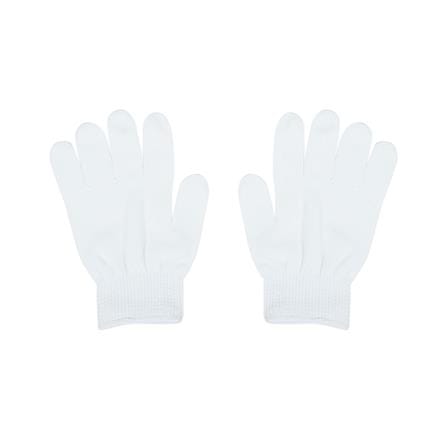 NYLON GLOVES FITT WHITE