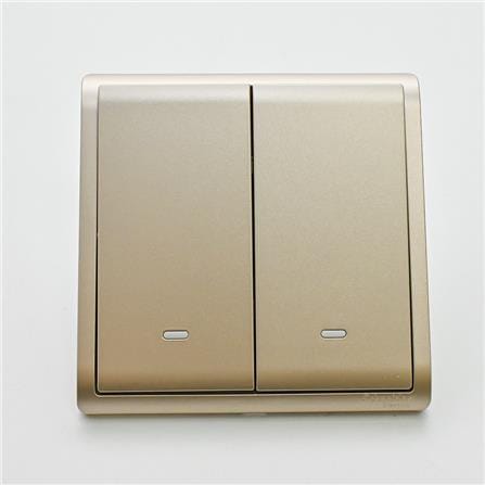SCHNEIDER PIENO 2GANG 1WAY SWITCH E8232L1F_WG_G11