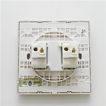 SCHNEIDER PIENO 2GANG 1WAY SWITCH E8232L1F_WG_G11