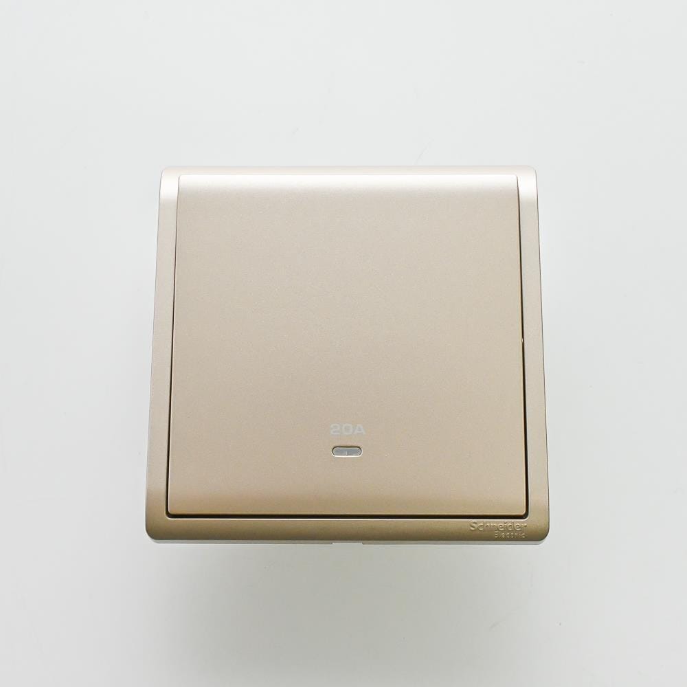 SCHNEIDER PIENO 20A 1GANG DOUBLE POLE SWITCH E8231D20N_WG_G11