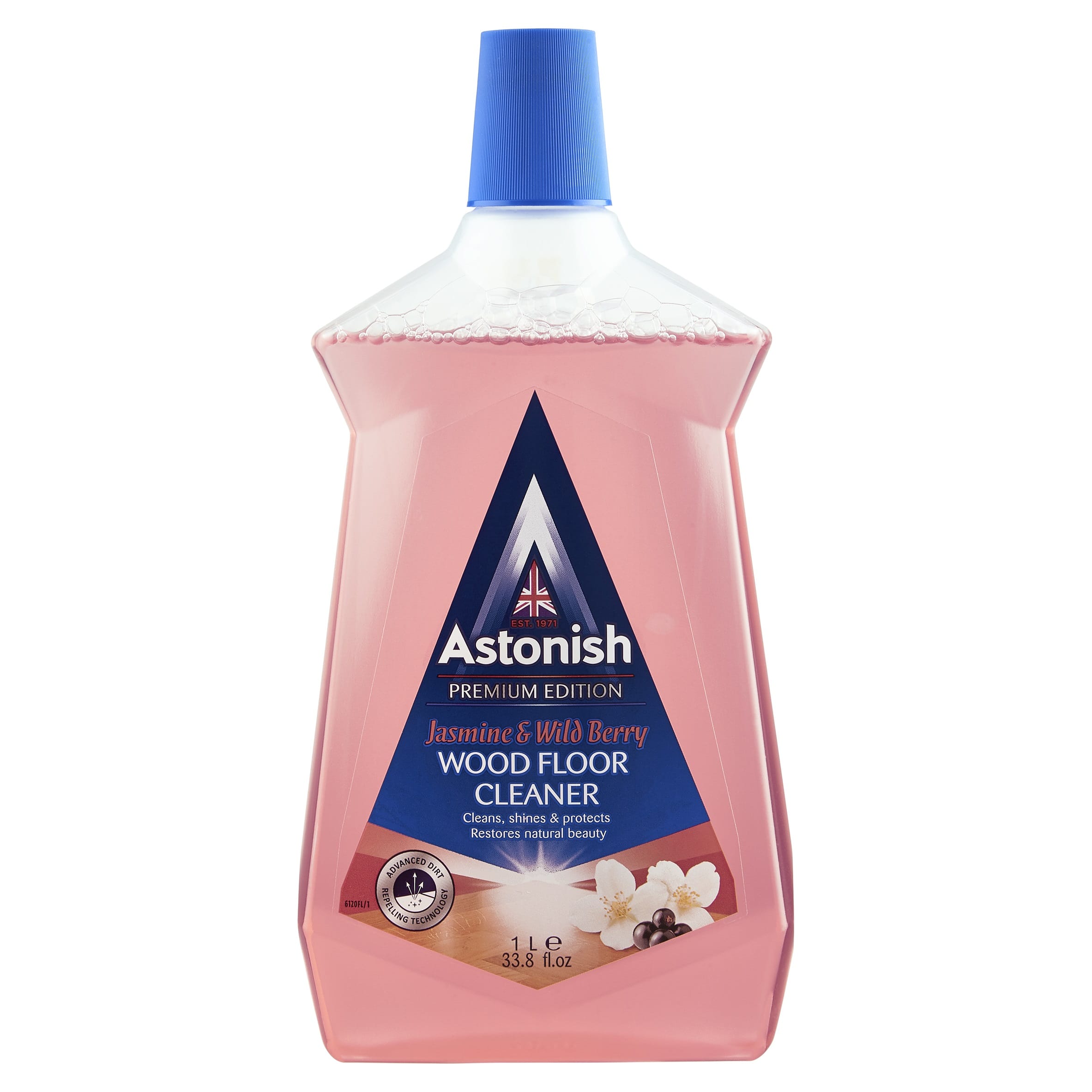 ASTONISH WOOD FLOOR CLEANER 2557 1L JASMINE & WILD BERRY