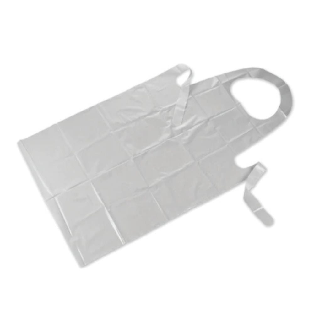 LB ECONOMIC LDPE APRON WHITE 100PCS