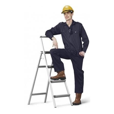 LB COTTON COVERALL-SIZE L