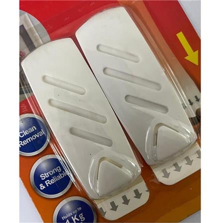 REX MEDIUM PICTURE REMOVABLE HOOK 1814 WHITE