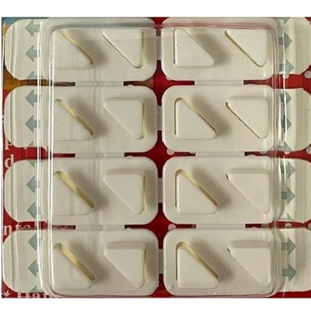 REX REMOVABLE CORD HOLDERS 1820 WHITE