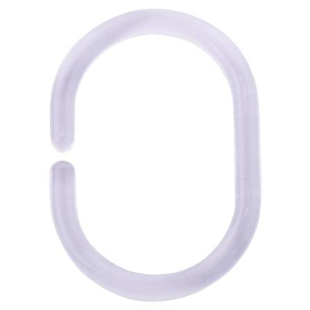 MOYA SHOWER CURTAIN HOOK ZIM HK-03 CLEAR