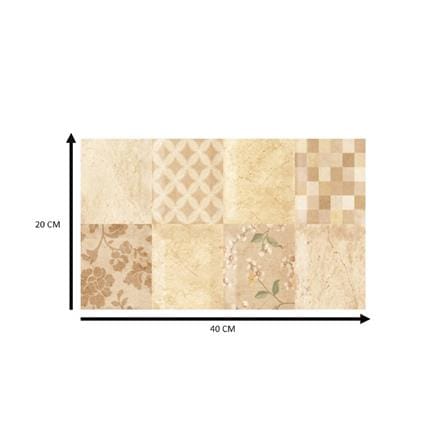 DURAGRES WALLTILE 20X40 HERBAL BEIGE 0.96M2