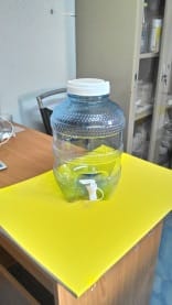WATER CONTAINER GRADE A PET PLASTIC SPRING HIVE (TAP) 8L