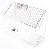 STAINLESS STEEL DISH DRAINER WALL UNIT EKONO 50CM