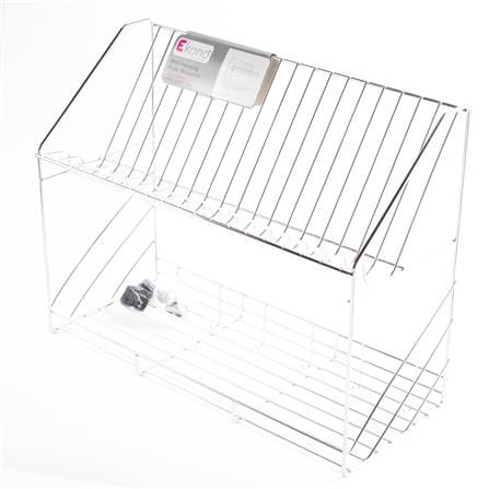 STAINLESS STEEL DISH DRAINER WALL UNIT EKONO 50CM