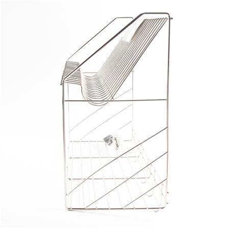 STAINLESS STEEL DISH DRAINER WALL UNIT EKONO 50CM