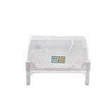 DISH RACK WITH LID SN 542 PLASTIC WHITE