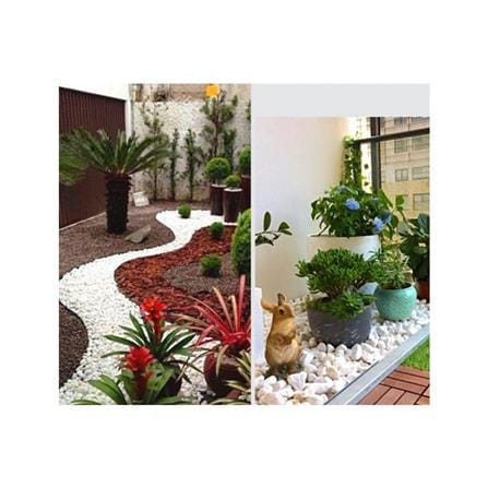 TRIO WHITE STONE (1 INCH) - 18KG