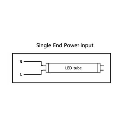 LEDUS LED T8 TUBE 4 FEET 18W LTB120018WA21.T-A27 WARM WHITE
