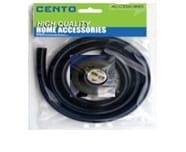CENTO LPG REGULATOR SET WITH 2 CLIP 1.2M BLACK HOSE