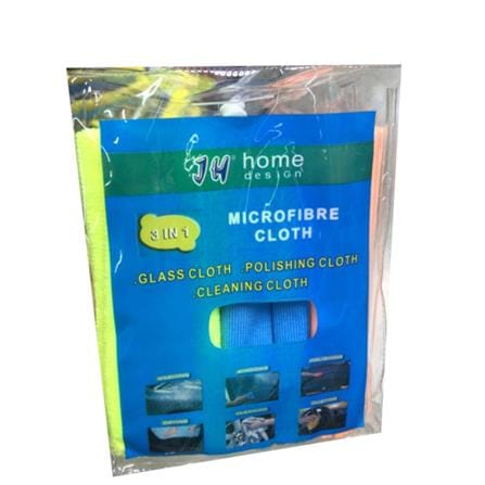 JUN HONG 3IN1 MICROFIBRE CLOTH (CAR CLEANING TOOLS)