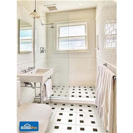 TARA FLOORTILE 40X40CM CASA BLACK AND WHITE 0.96M2