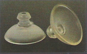 AVIO GLASS SUCTION CUP REPLACEMENT 25MM 5 PCS TRANSPARENT