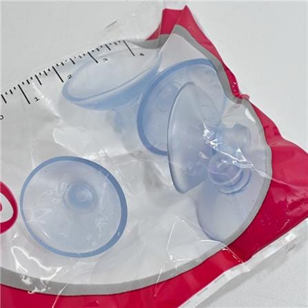 AVIO GLASS SUCTION CUP REPLACEMENT 25MM 5 PCS TRANSPARENT