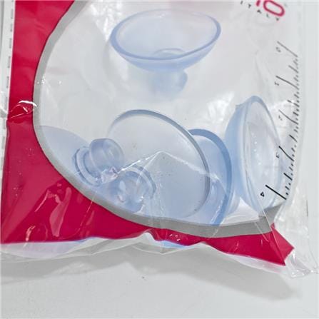 AVIO GLASS SUCTION CUP REPLACEMENT 25MM 5 PCS TRANSPARENT