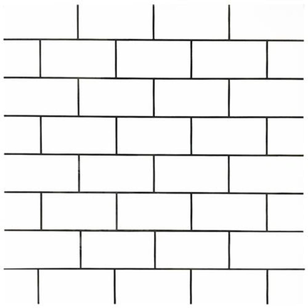 TARA FLOOR TILE 40x40CM COSMO BLACK AND WHITE 0.96M2