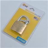 LITTLE FIZ PADLOCK SINGLE 50MM BRASS 1 EACH