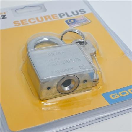 LITTLE FIZ CHROME PADLOCK SINGLE 40MM 1 EACH