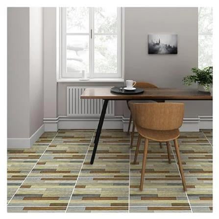 TARA FLOORTILE 40X40CM FUSE WOOD BROWN 0.96M2