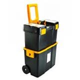 HUALEI TOOL BOX PLASTIC ROLLER TRANSFORMER  44X24X64 CM (HL3042-O) BLACK